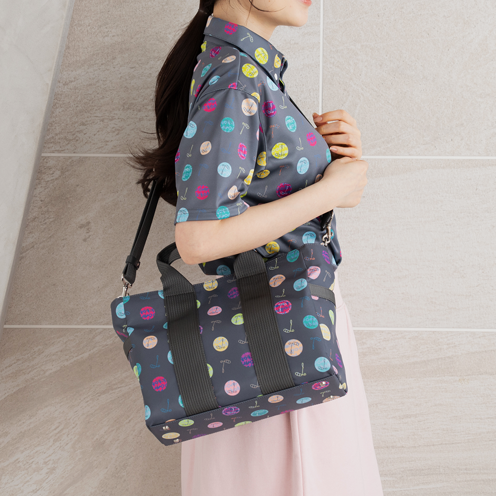 カートトート(ハーモニードットライン)/トゥルーグレー