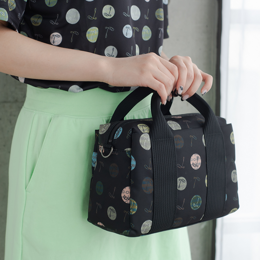 ミニボストン(ハーモニードット)／ブラック