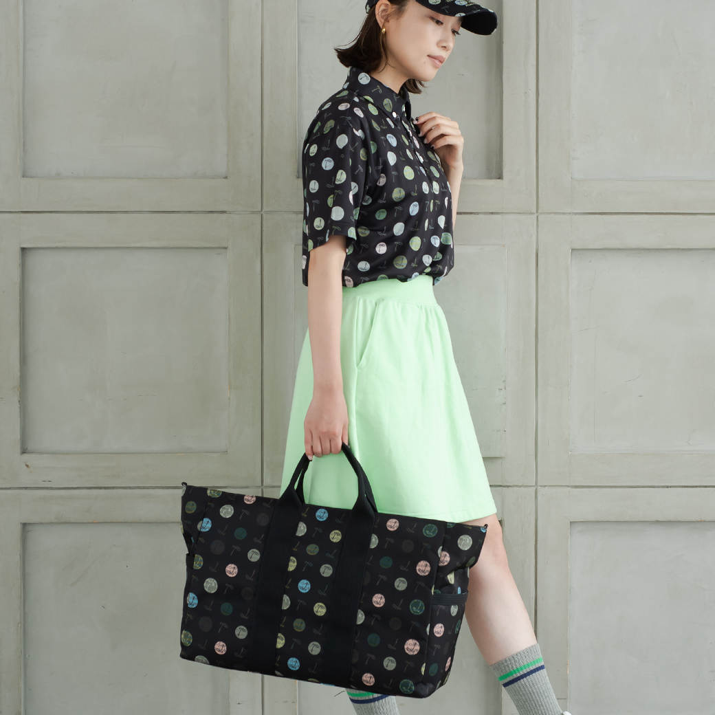 ボストン(ハーモニードットライン)／ブラック