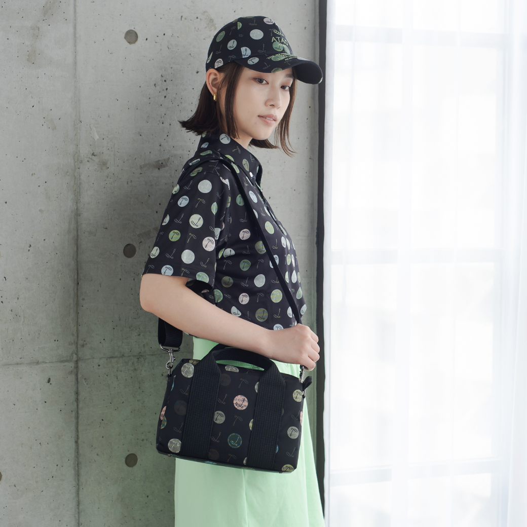 ミニボストン(ハーモニードット)／ブラック