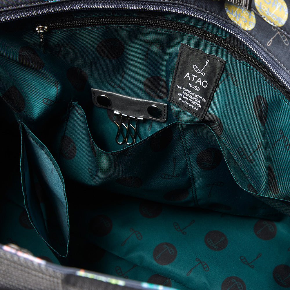 ロッカートート(ハーモニードットライン)／トゥルーグレー