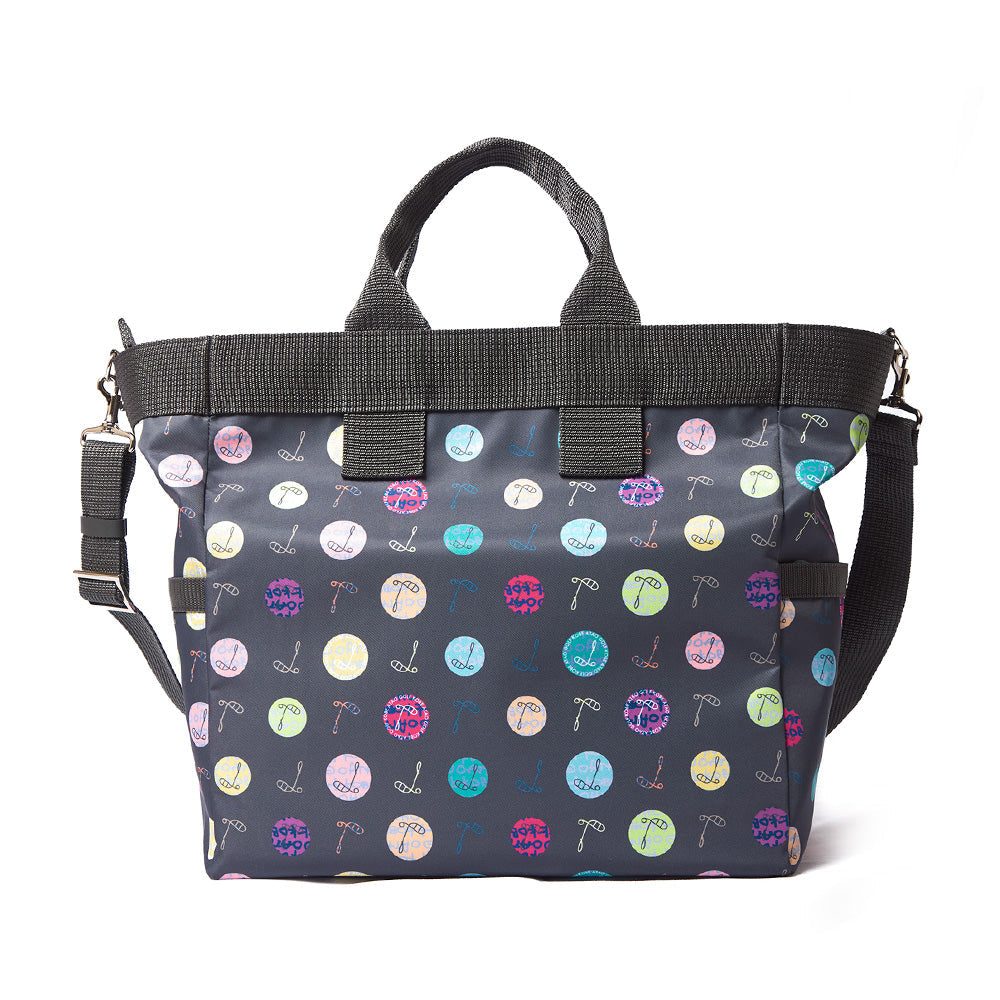 ロッカートート(ハーモニードットライン)／トゥルーグレー