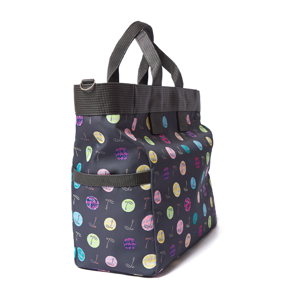 ロッカートート(ハーモニードットライン)／トゥルーグレー