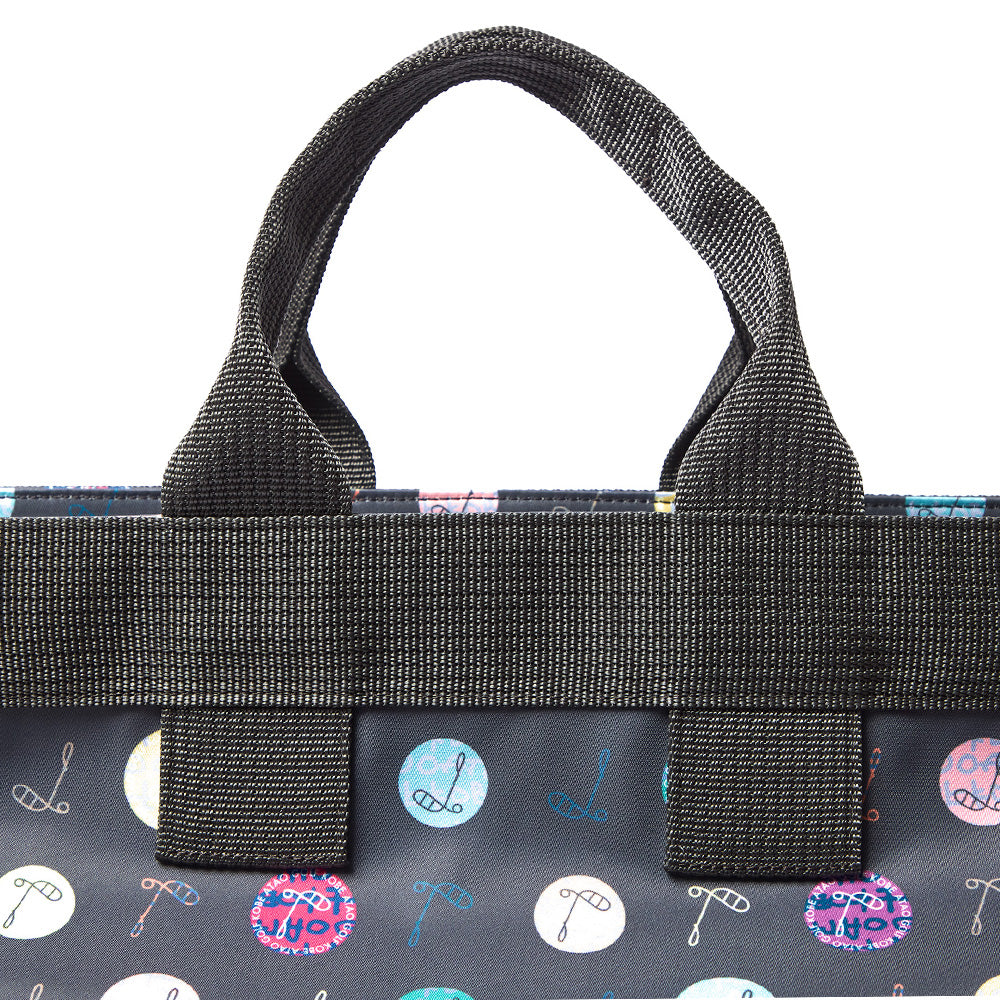 ロッカートート(ハーモニードットライン)／トゥルーグレー