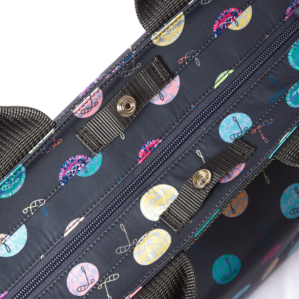 ロッカートート(ハーモニードットライン)／トゥルーグレー