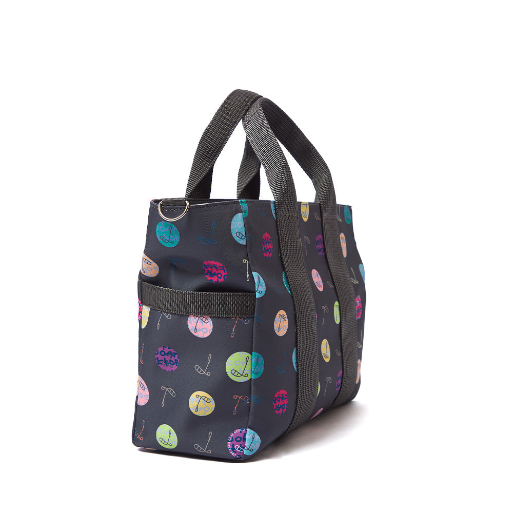 カートトート(ハーモニードットライン)／トゥルーグレー