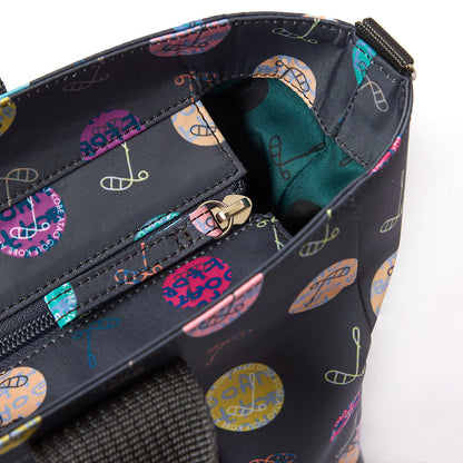 カートトート(ハーモニードットライン)／トゥルーグレー