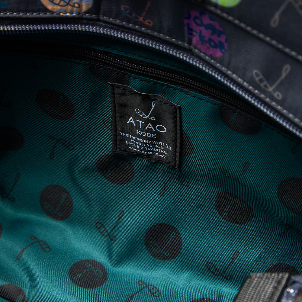 カートトート(ハーモニードットライン)／トゥルーグレー