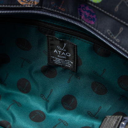 カートトート(ハーモニードットライン)／トゥルーグレー