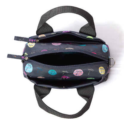 ミニボストン(ハーモニードット)／トゥルーグレー