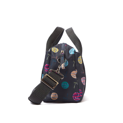 ミニボストン(ハーモニードット)／トゥルーグレー