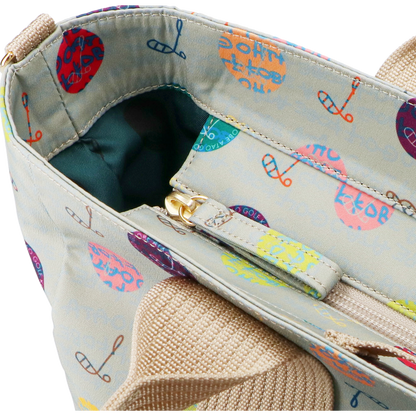 カートトート(ハーモニードットライン)／ブラック