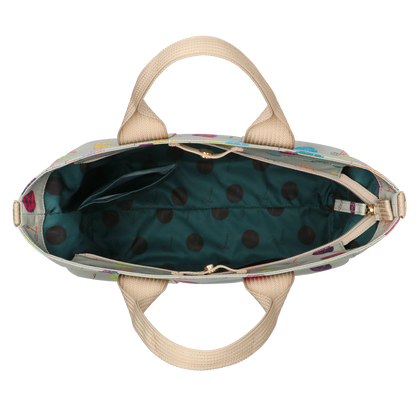 カートトート(ハーモニードットライン)／ブラック