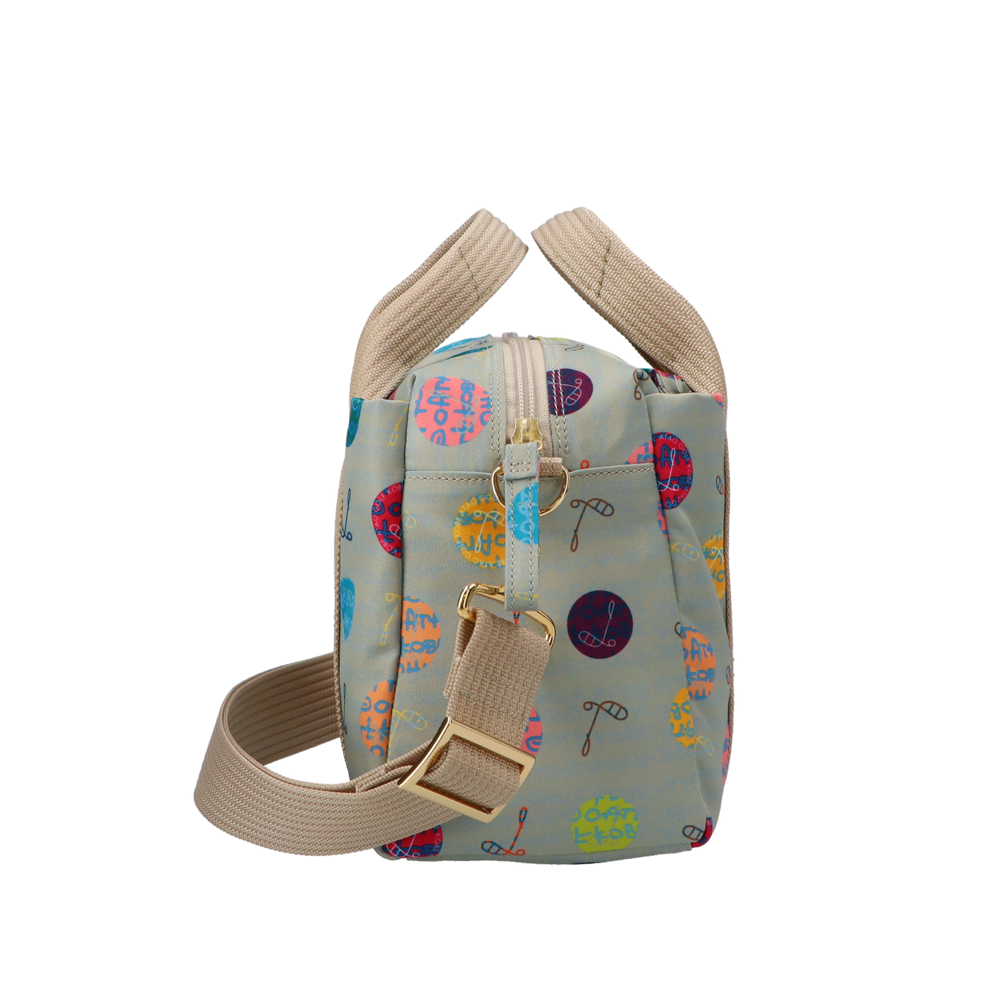 ミニボストン(ハーモニードット)／ブラック