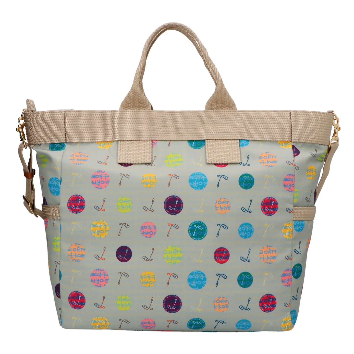 ロッカートート(ハーモニードットライン)／ブラック