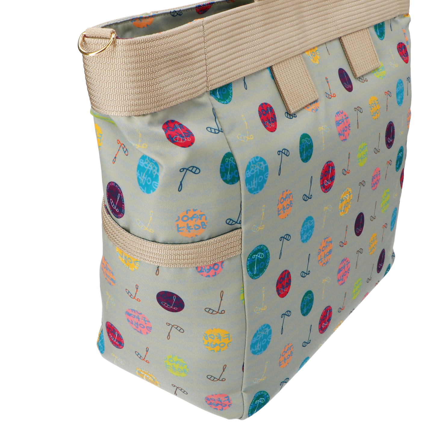 ロッカートート(ハーモニードットライン)／ブラック