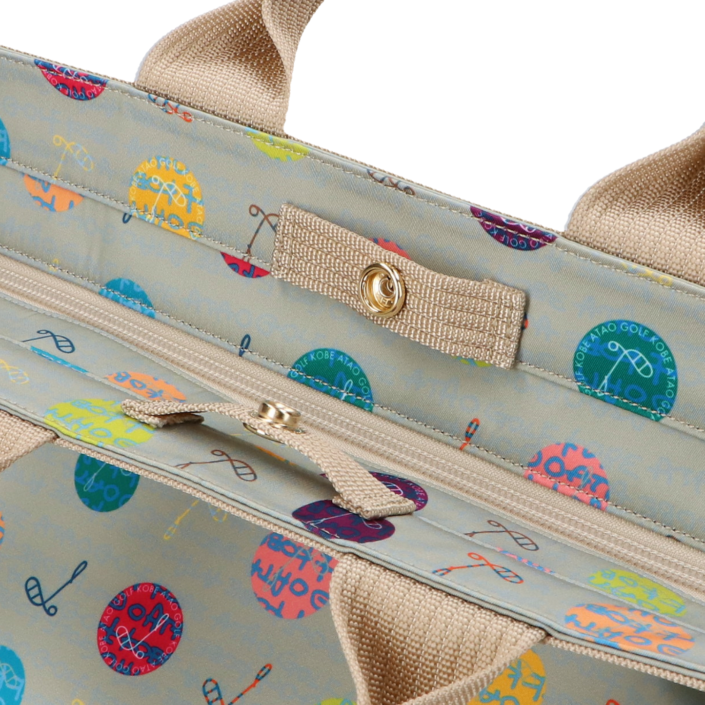 ロッカートート(ハーモニードットライン)／ブラック