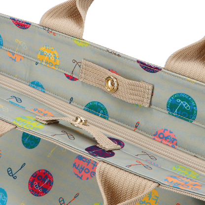 ロッカートート(ハーモニードットライン)／ブラック