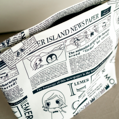 ニュースペーパー柄