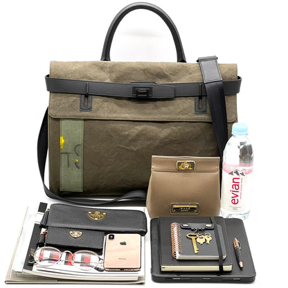 ｜1点物｜ヴィンテージ素材をつかったミリタリーバッグ