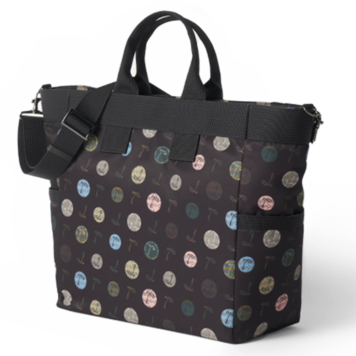 ロッカートート(ハーモニードットライン)／ブラック