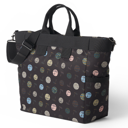 ロッカートート(ハーモニードットライン)／ブラック